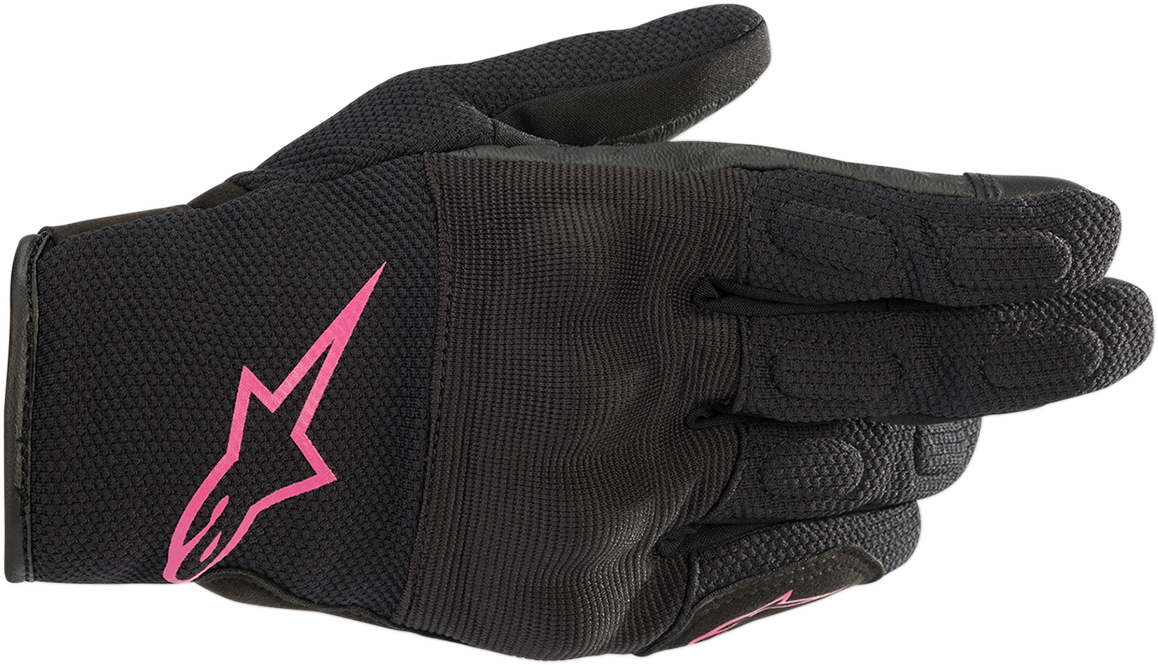 IN STOCK ALPINESTARS Women Stella S-Max Drystar® Gloves - Black/Fuchsia - XL 3537620-1039-XL