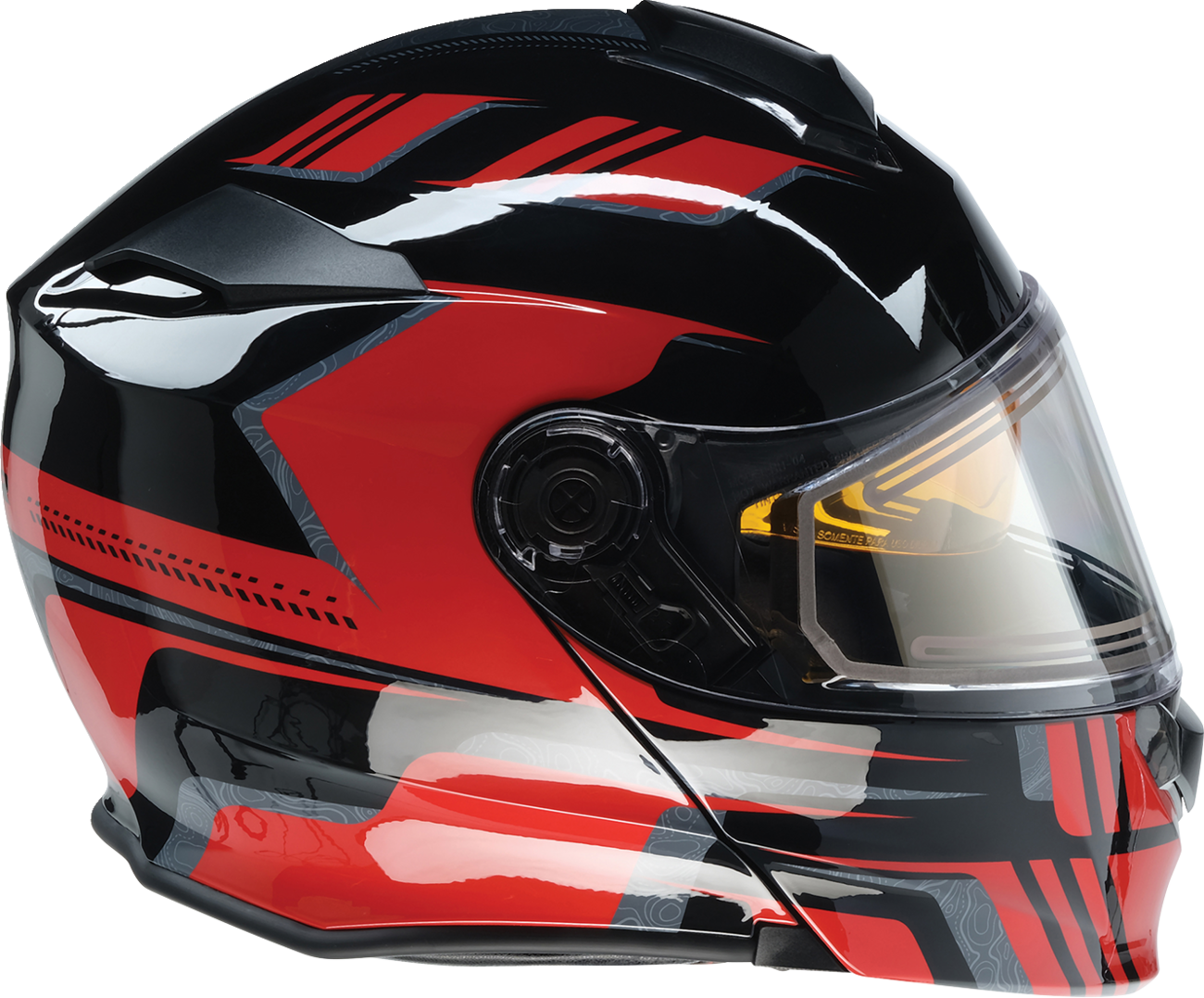 Z1R, Z1R Solaris 2.0 Helmet First Tracks Electric Dual Pane Shield Black/Red XS - Part 0120-0825