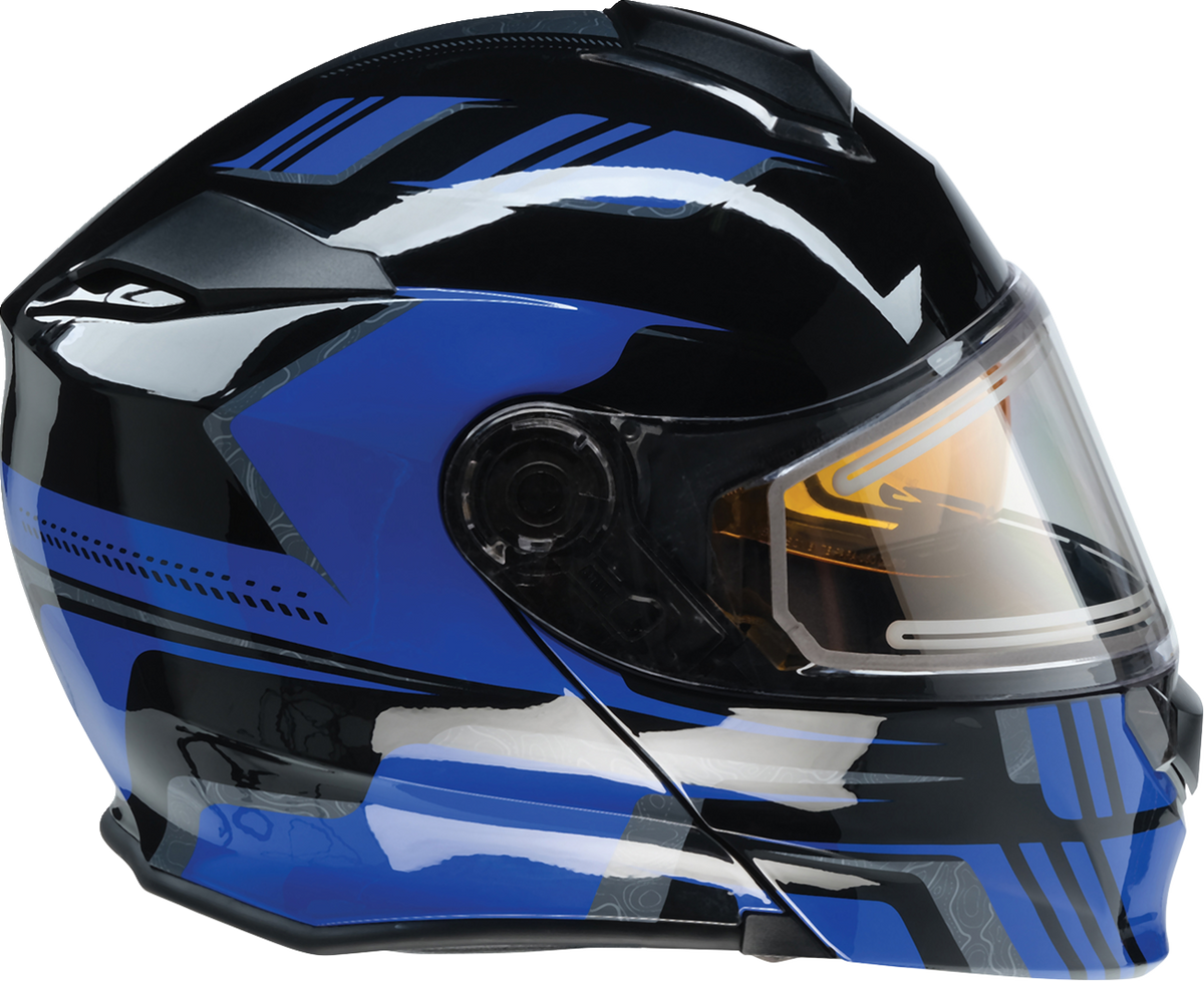 Z1R, Z1R Solaris 2.0 Helmet - First Tracks Electric Dual Pane Shield - Large by Z1R - Part No. 0120-0834