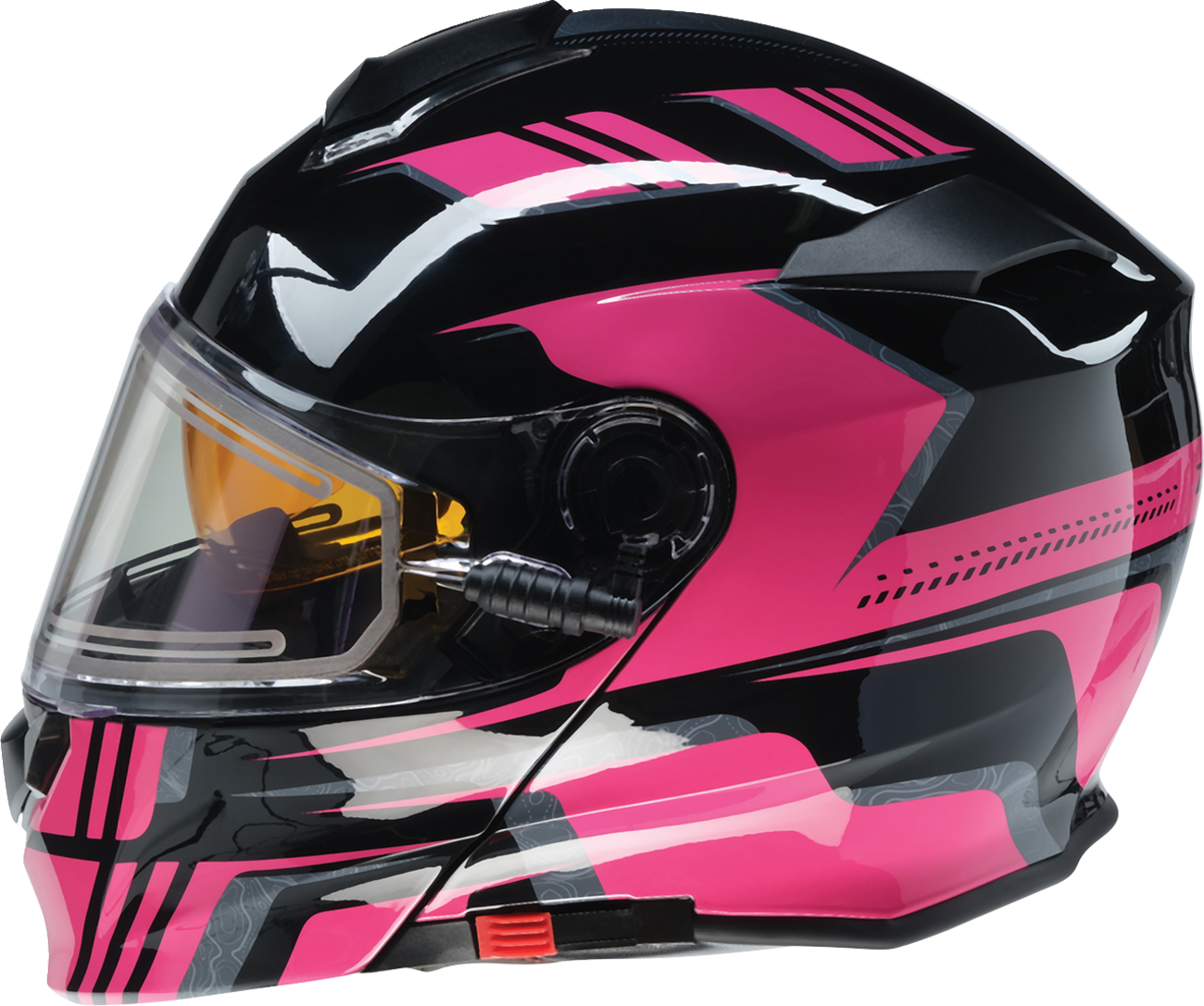 Z1R, Z1R Solaris 2.0 Helmet First Tracks Electric Dual Pane Shield Black/Pink 2XL - Part 0120-0848