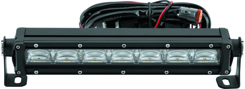 QuadBoss, QuadBoss 11.5-inch Single Row DRL LED Light Bar with Combo Flood and Spot Beams
