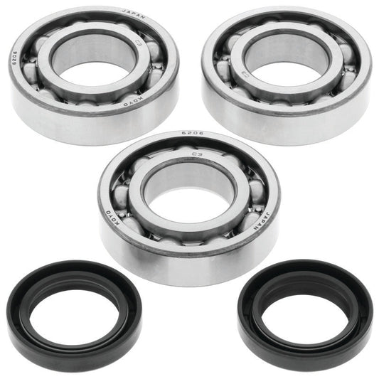 QuadBoss, QuadBoss 414073 Crankshaft Bearing & Seal Kit for Polaris Trail Blazer 250 (1999-2005)