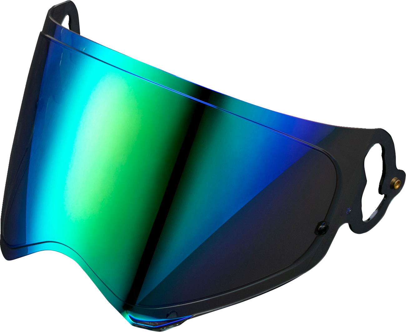 ARAI HELMETS, ARAI Helmets VAS-A Shield for XD-5 with Pinlock® 120 MaxVision™ - Light Tint and Green Mirror