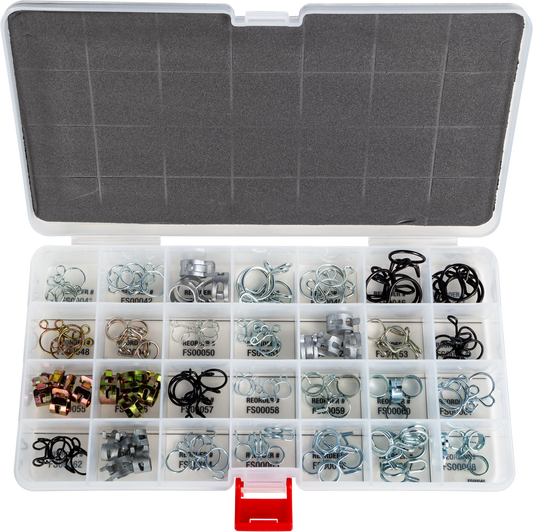 ALL BALLS, ALL BALLS Fuel Line Clamp Kit FS00038 – OEM-Quality Replacement for Automotive Fuel Systems