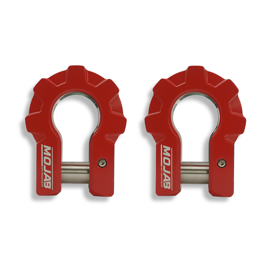 MOJAB 3/4'' Aluminum D-Shackle set-9 Ton