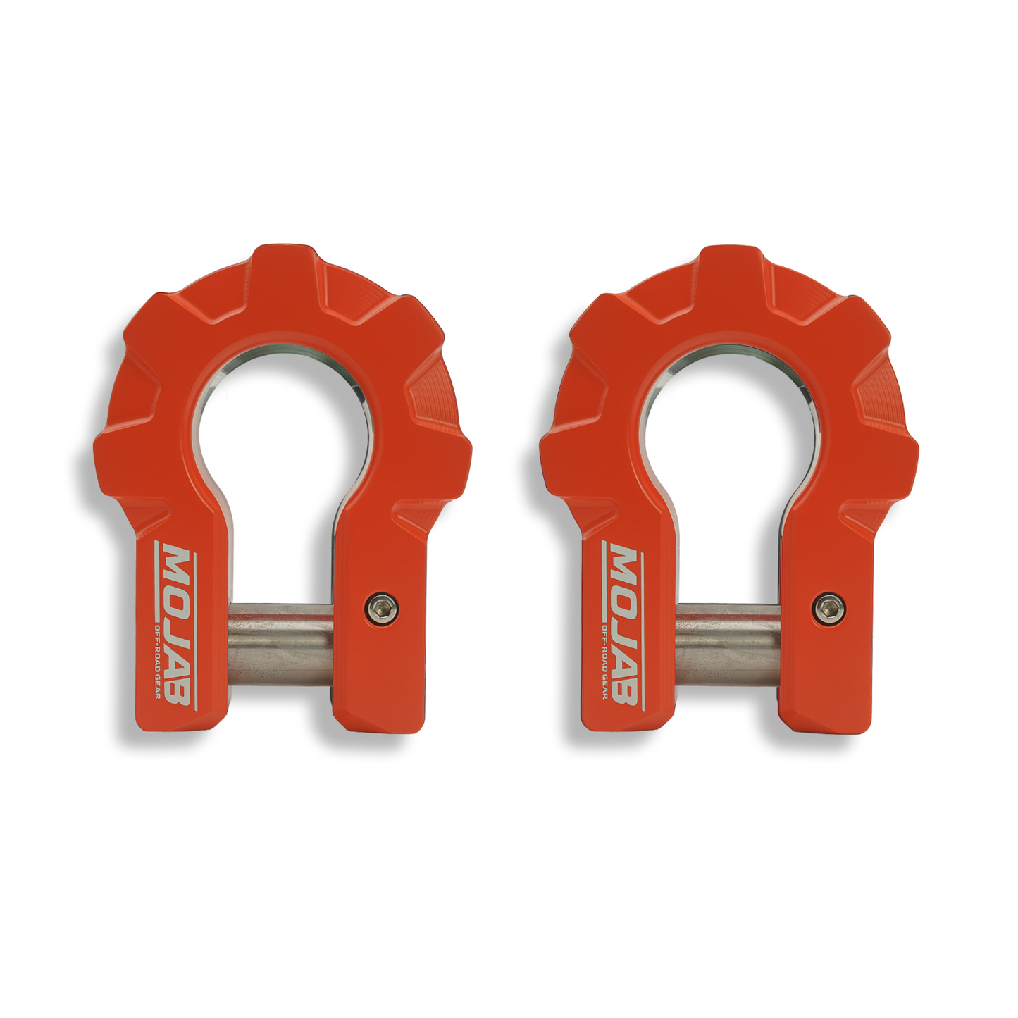 3/4'' Extreme duty Aluminum D-Shackle set (9T)-Ceramic coated (LIFETIME WARRANTY*)-Black and red Shackles are scheduled for delivery during the week commencing June 8th