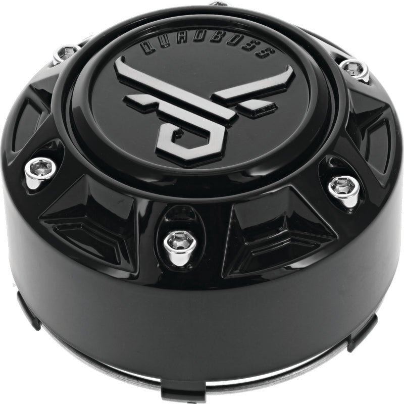 QuadBoss, QuadBoss Wheel Cap 137/156 Black - Durable Powersports Accessory
