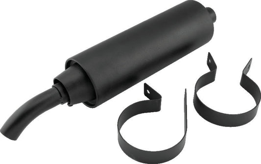 QuadBoss, QuadBoss 85-87 Honda ATC250ES Slip-On Muffler with Black Finish - Part Number 157109