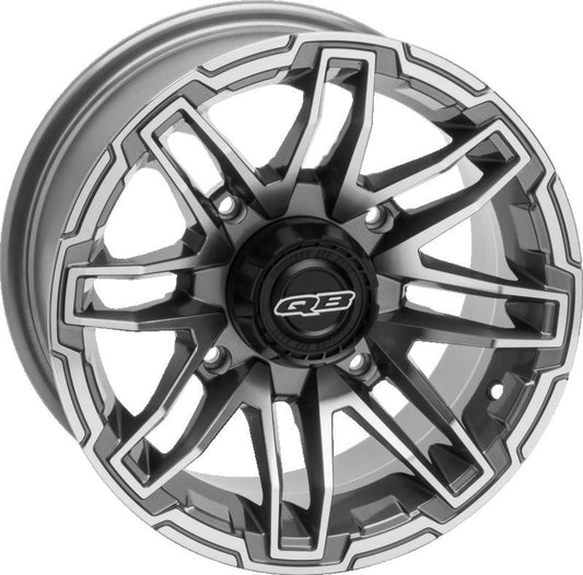 QuadBoss, QuadBoss Stryker 14x7 Aluminum Wheel for Powersports Vehicles - Part Number 608466