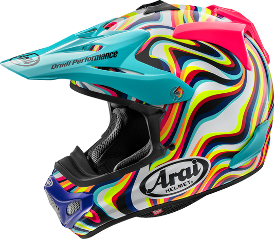 ARAI HELMETS, Arai Helmets VX-Pro4 Stream Pink Helmet - Large by Arai Helmets Part 0110-8883