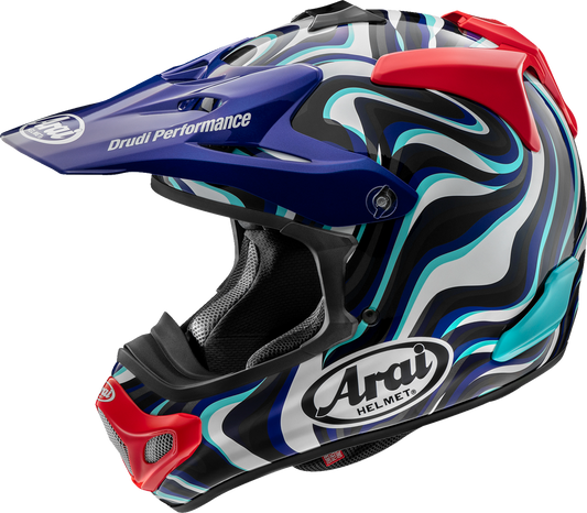 ARAI HELMETS, Arai Helmets VX-Pro4 Stream Helmet - Blue Large by Arai Helmets (Part Number 0110-8878)