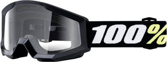 Strata Mini Goggle Black Clear Lens