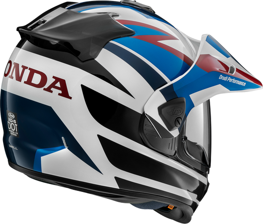 ARAI HELMETS, ARAI HELMETS XD-5 Helmet for Honda Africa Twin - Blue, XL (Part Number 0140-0505)