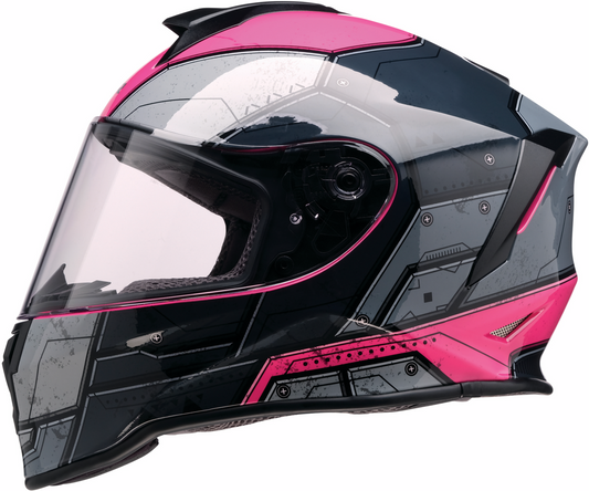Z1R, Z1R Youth Warrant 2.0 Helmet Sentinel Black/Pink - Small by Z1R, Part Number 0102-0295