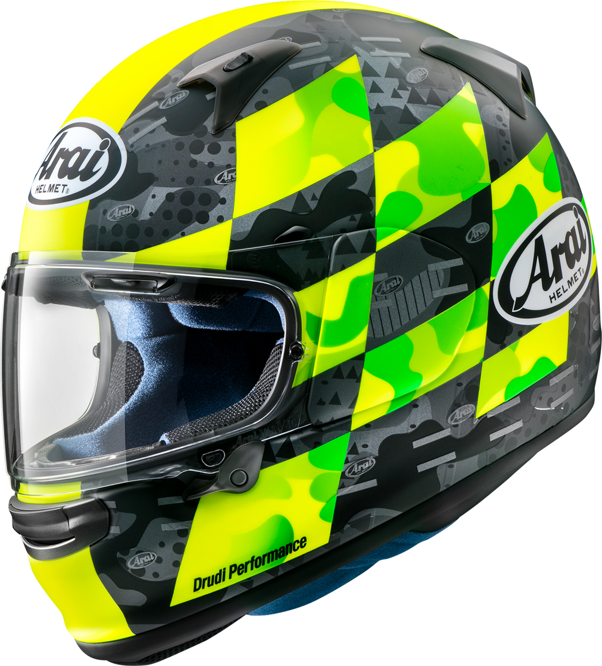 ARAI HELMETS, Arai Helmets Regent-X Helmet - Patch - Yellow - Large 0101-17554