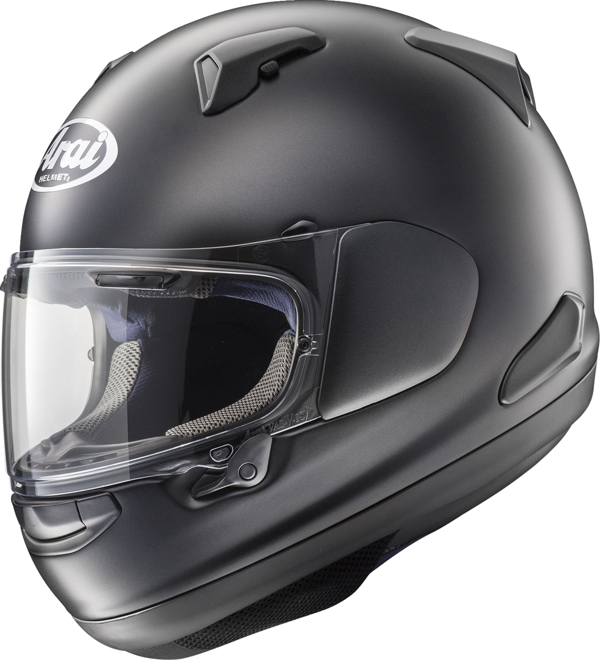 ARAI HELMETS, ARAI Helmets Quantum-X Black Frost Helmet - Large, VAS-Max Vision Shield & Pinlock Included