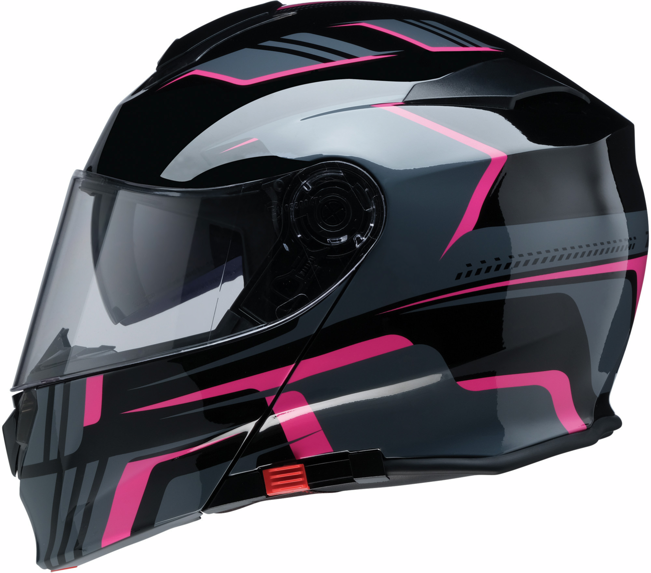 Z1R, Z1R Solaris 2.0 Modular Helmet Slater Pink 4XL with Adjustable Ventilation and Integrated Communication Pockets