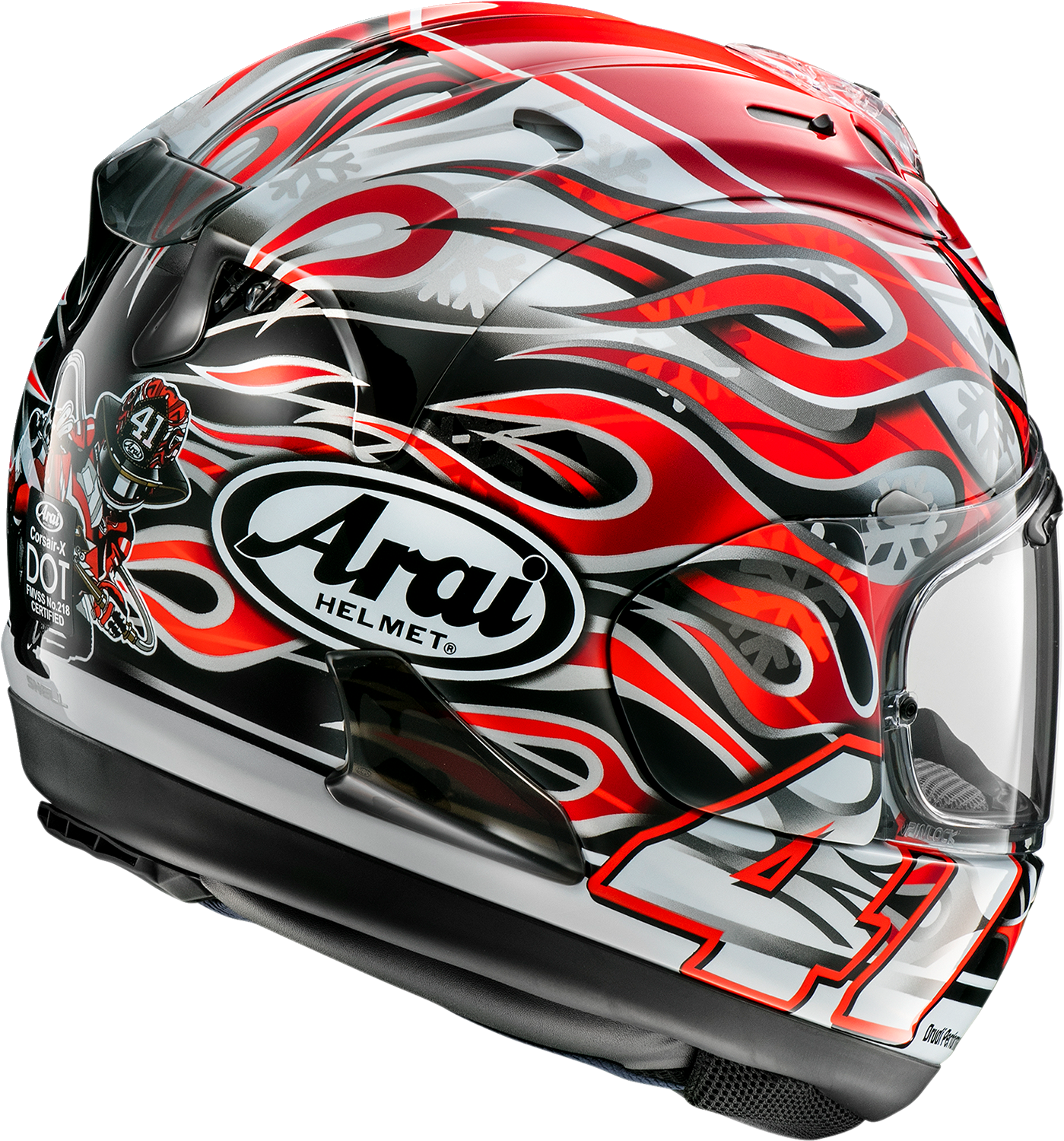 ARAI HELMETS, ARAI Helmets Corsair-X Haga GP Motorcycle Helmet - Medium, Part 0101-17613