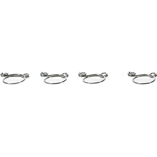 ALL BALLS, All Balls Hose Clamps Refill Kit (4-Pack) - Durable and Reliable Clamps for Automotive and Machinery