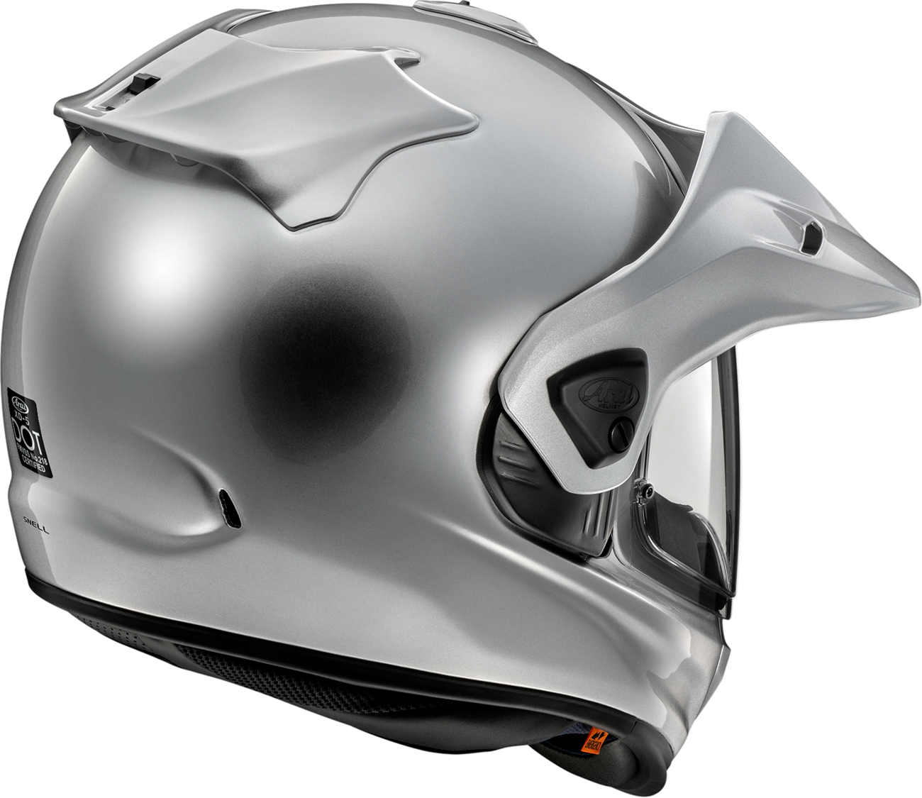 ARAI HELMETS, ARAI HELMETS XD-5 Helmet Aluminum Silver Large (Part Number: 0140-0414)