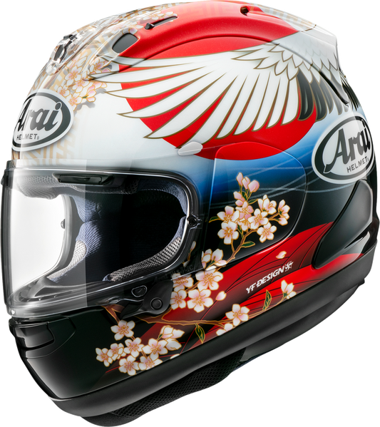 ARAI HELMETS, ARAI Helmets Corsair-X Tsubasa XL Helmet with VAS Shield Mechanism and Advanced Safety Features