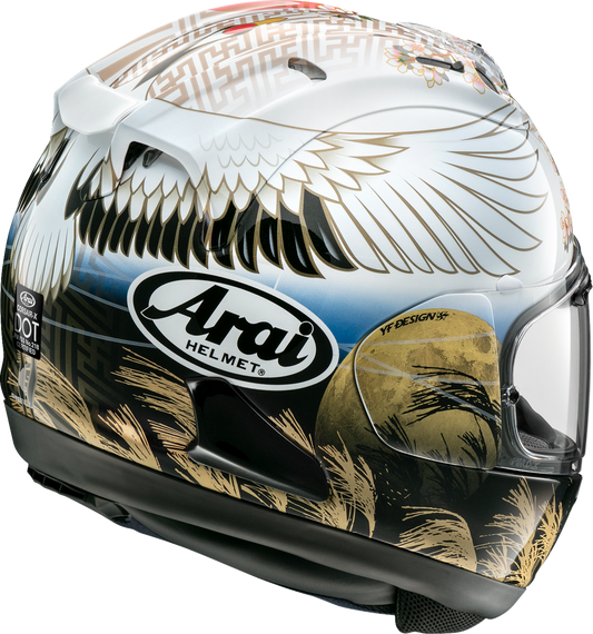 ARAI HELMETS, ARAI Helmets Corsair-X Tsubasa XL Helmet with VAS Shield Mechanism and Advanced Safety Features