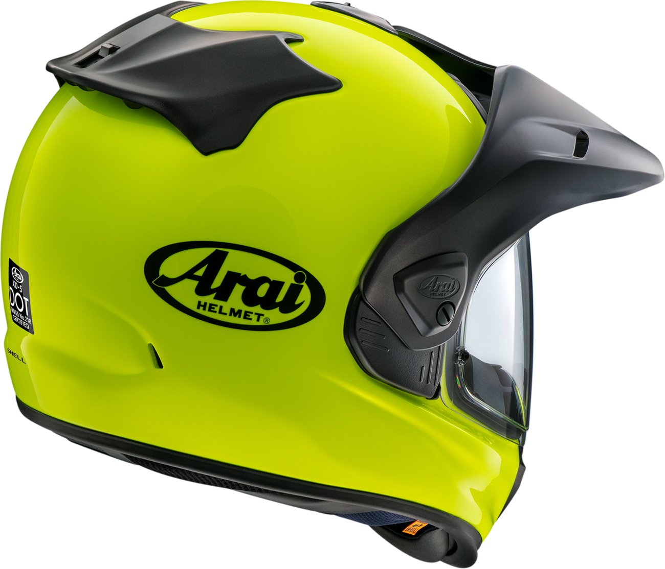 ARAI HELMETS, ARAI HELMETS XD-5 Helmet Fluorescent Yellow Large (Part No. 0140-0425)