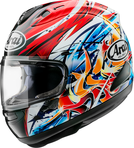 ARAI HELMETS, ARAI HELMETS Corsair-X Helmet Tetsuta XL 0101-18589 with VAS Shield Mechanism and Enhanced Safety Features