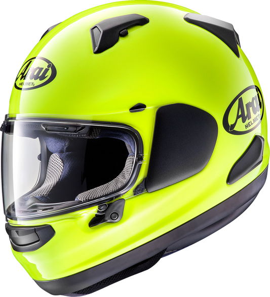 ARAI HELMETS, Arai Helmets Signet-X Helmet - Fluorescent Yellow 2XL with Variable Axis System and Advanced Ventilation