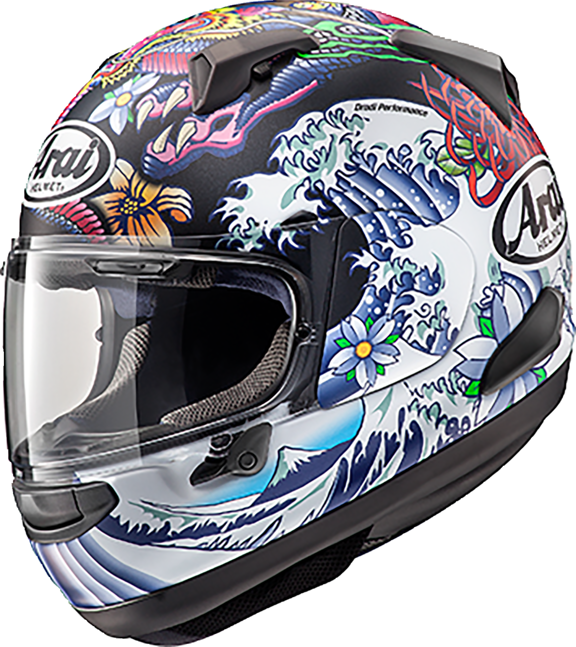 ARAI HELMETS, ARAI HELMETS Quantum-X Oriental Black Frost Helmet - Size Large (Part No. 0101-17708)