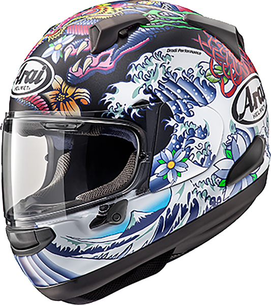 ARAI HELMETS, ARAI HELMETS Quantum-X Oriental Black Frost Helmet - Size Large (Part No. 0101-17708)