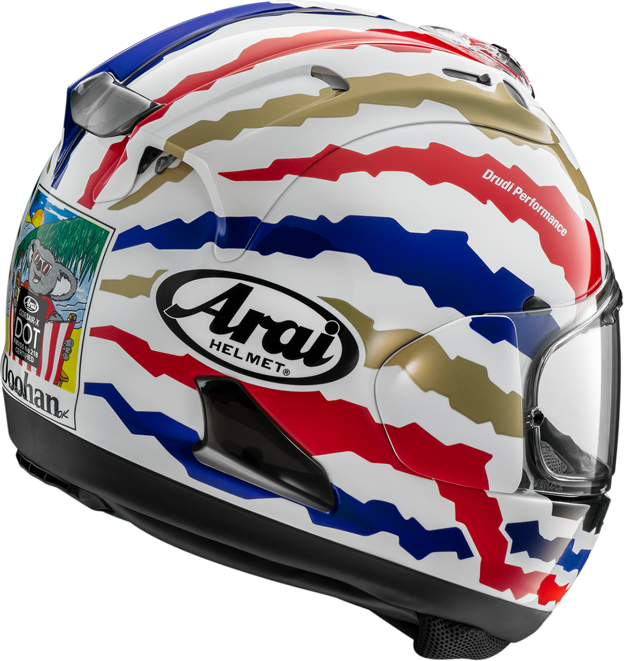 Arai Helmets - Helmet Corsair-X Doohan Restyle XS