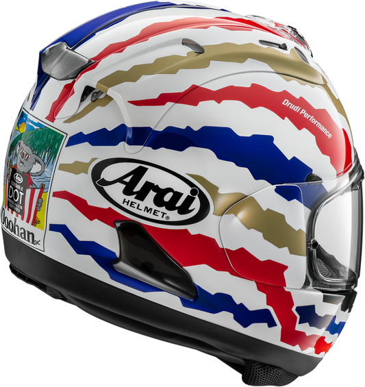 ARAI HELMETS, ARAI HELMETS Corsair-X Doohan Restyle Motorcycle Helmet - XL (Part #0101-18546)