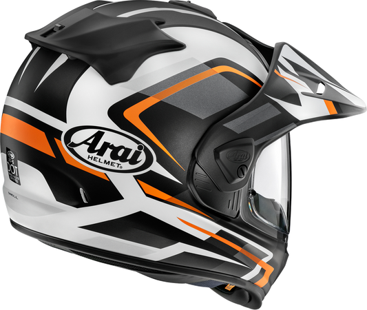 ARAI HELMETS, ARAI Helmets XD-5 Discovery Helmet in Orange Frost, XL (Part Number 0140-0438)