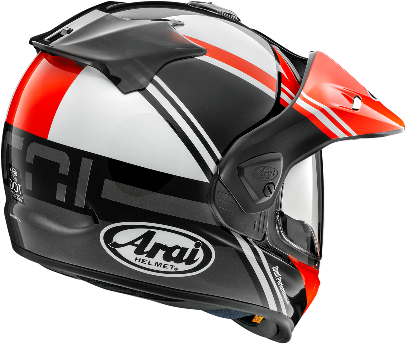 ARAI HELMETS, ARAI HELMETS XD-5 Helmet Cosmic Red Small Part 0140-0484