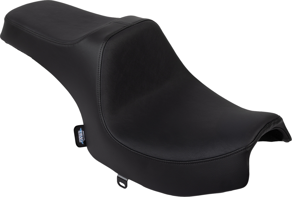 DRAG SPECIALTIES SEATS, Drag Specialties Seats Predator III Seat for Challenger 2020-2025 - Black Vinyl, Smooth Finish, Part 4718A