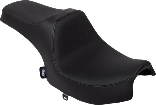 DRAG SPECIALTIES SEATS, Drag Specialties Seats Predator III Seat for Challenger 2020-2025 - Black Vinyl, Smooth Finish, Part 4718A