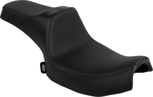 DRAG SPECIALTIES SEATS, DRAG SPECIALTIES SEATS Predator III 2-Up Seat for Chieftain '25 and Challenger '20-'25 - Vinyl with Smooth Finish, Part Number 4720A