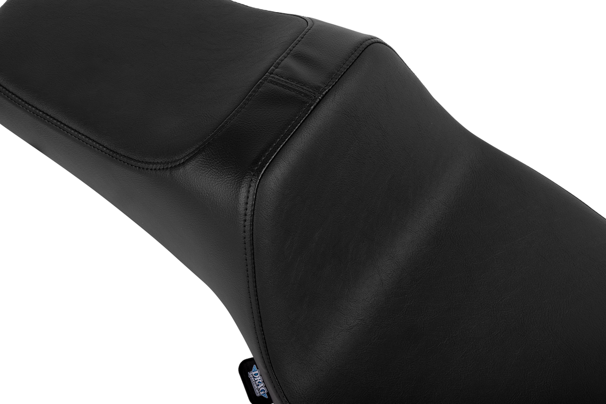 DRAG SPECIALTIES SEATS, DRAG SPECIALTIES SEATS Predator III 2-Up Seat for Chieftain '25 and Challenger '20-'25 - Vinyl with Smooth Finish, Part Number 4720A