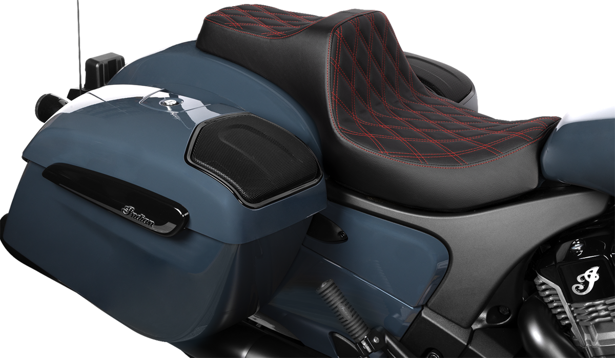 Drag Specialties Predator III 2-Up Seat – Indian Chieftain '25 & Challenger '20-'25