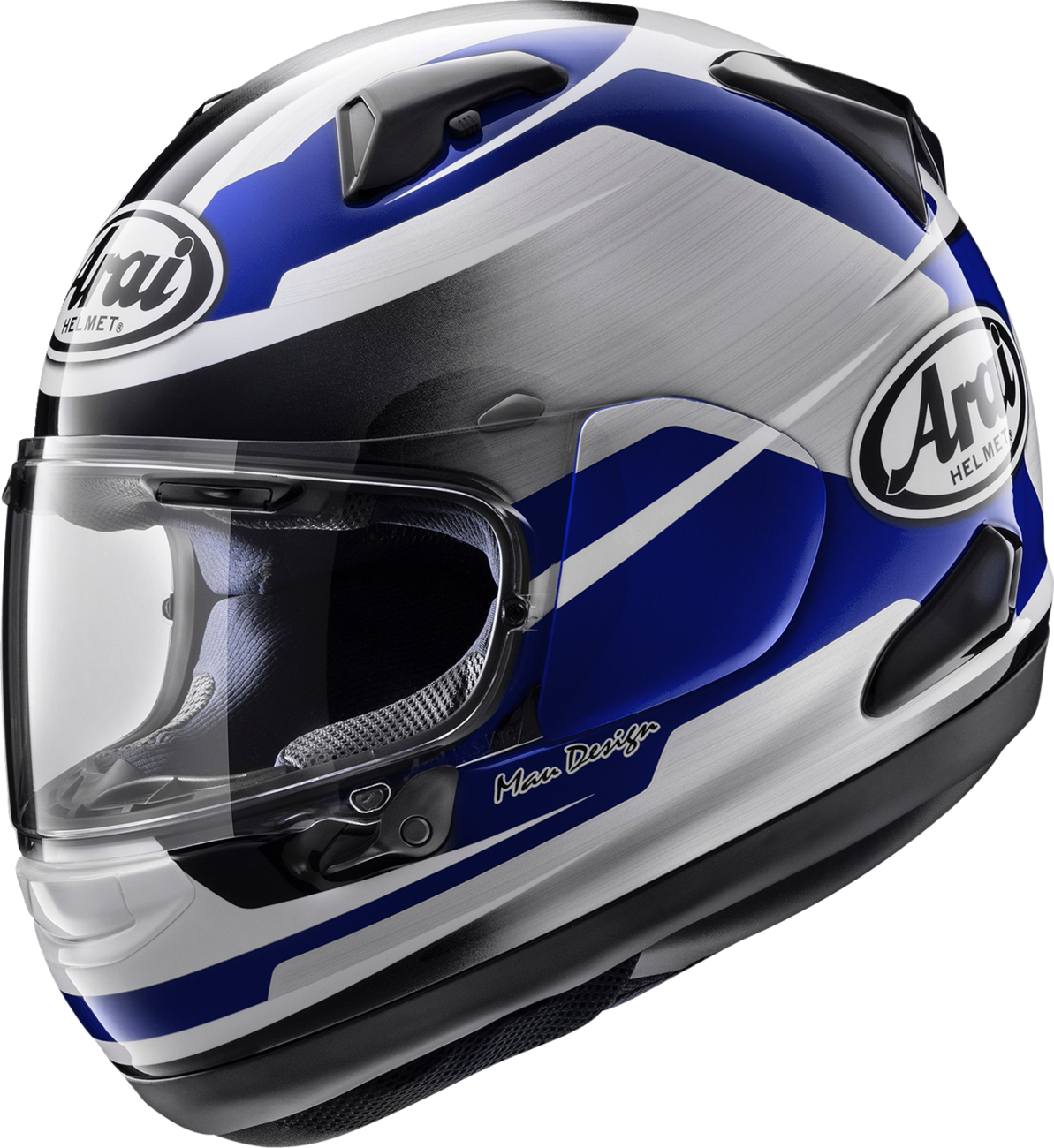 ARAI HELMETS, Arai Helmets Quantum-X Helmet - Steel Blue, Large (Part No. 0101-18125)