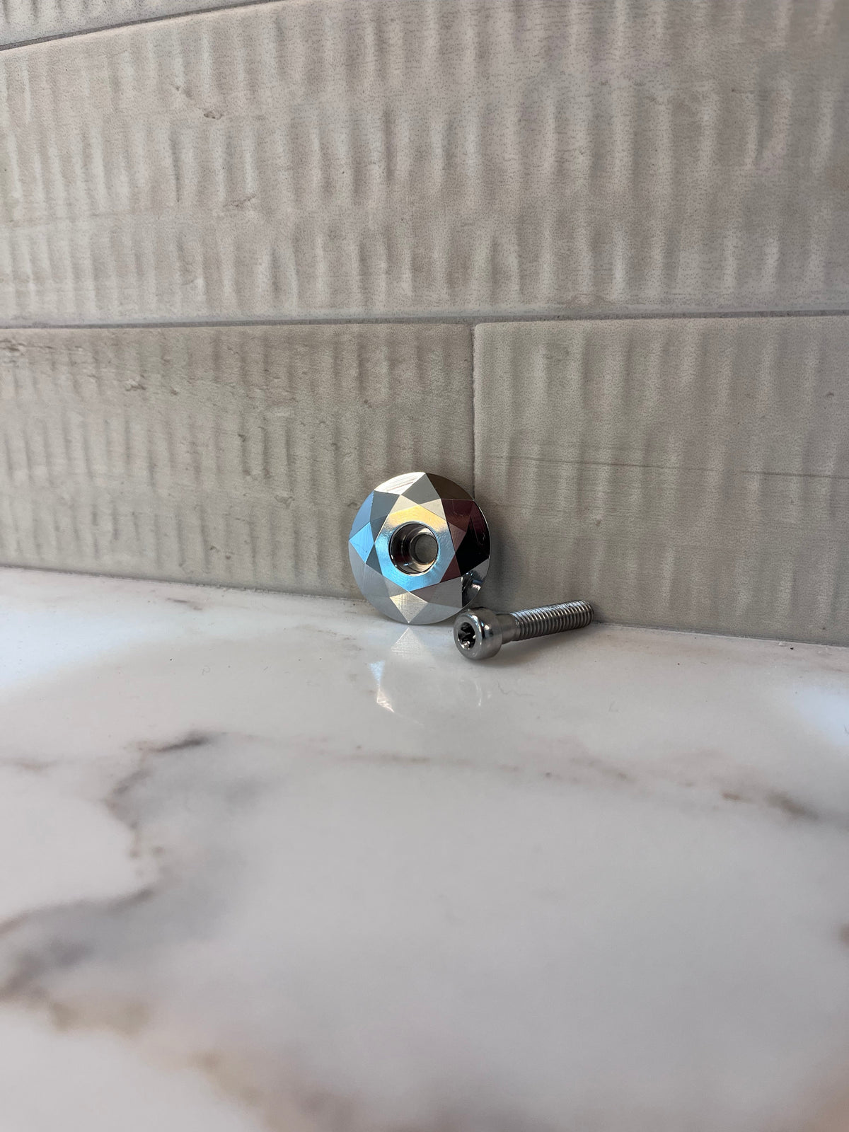Chrome Stem Cap