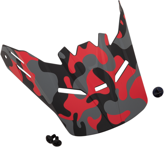 Z1R, Z1R Youth Rise Visor Kit in Camo Red - Part Number 0132-1339