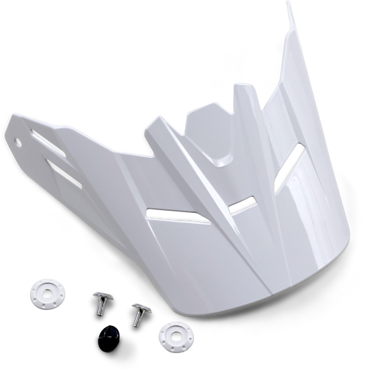 Z1R, Z1R Youth Rise Visor Kit - Solid Gloss White (Part #0132-1342)