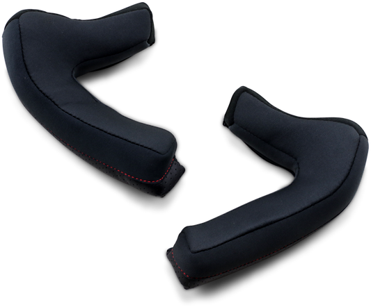 Z1R, Z1R Road Maxx Cheek Pads - Black - Large (Part Number 0134-2611) for Z1R Helmets