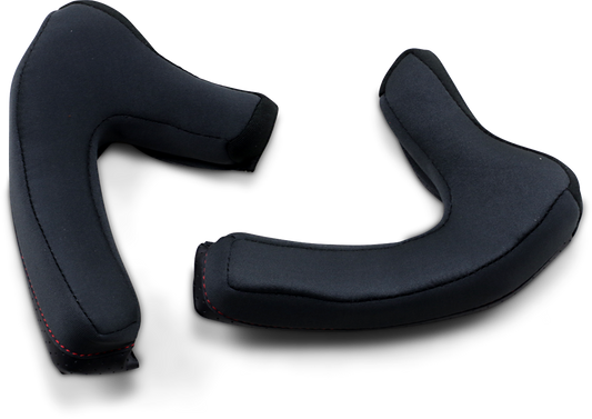 Z1R, Z1R Road Maxx Cheek Pads - Black - XL (Part Number 0134-2612) for Z1R Helmets