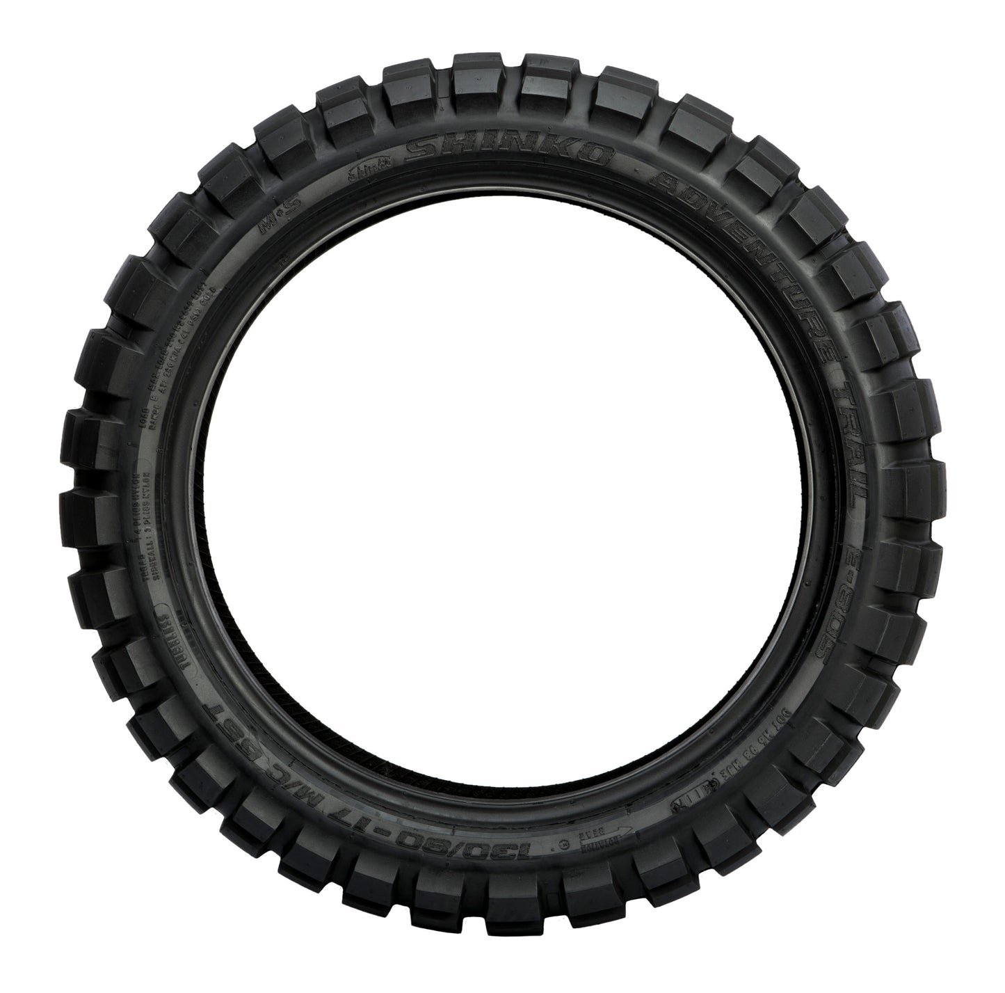 SHINKO, Shinko Tire 805 Dual Sport Rear 150/70B-18 70Q Bias TL with Reflector Sidewall Technology