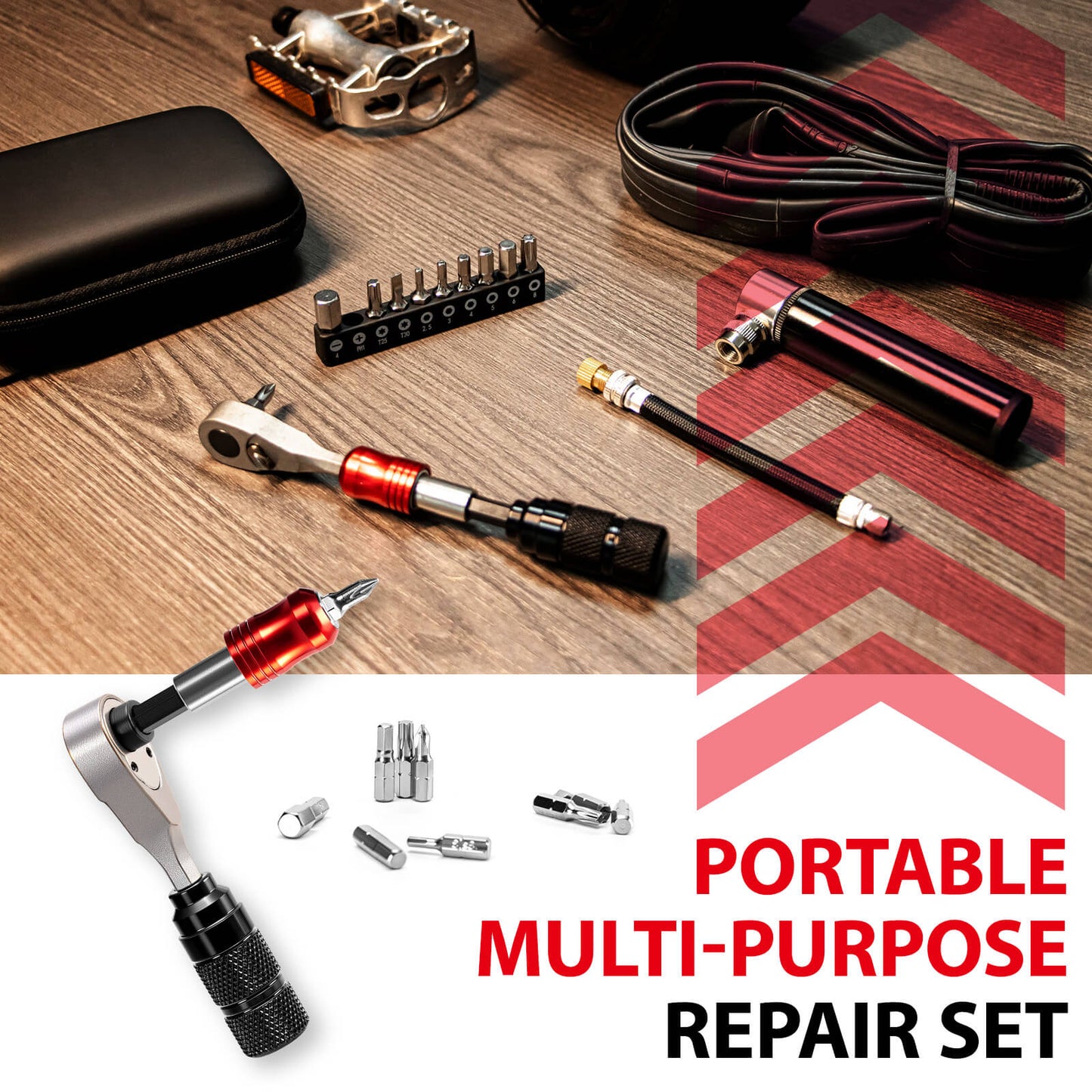 EMERK Bike Repair Tool Kit
