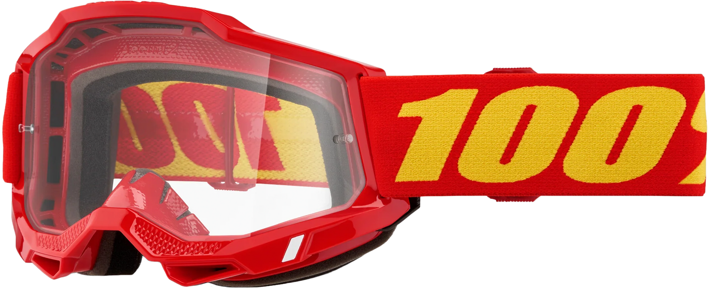 Accuri 2 Junior Goggle Red Clear Lens