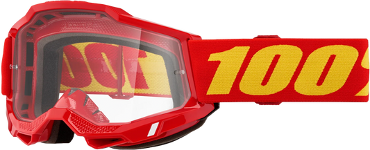 Accuri 2 Junior Goggle Red Clear Lens